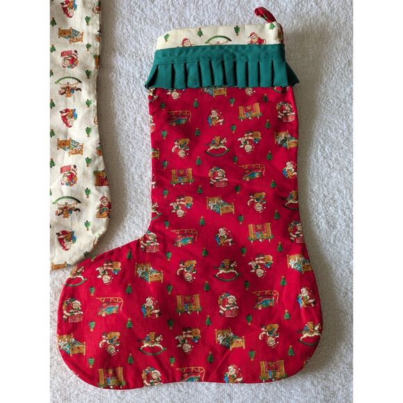 NWOT   Handmade Christmas stockings - Picture 4 of 8